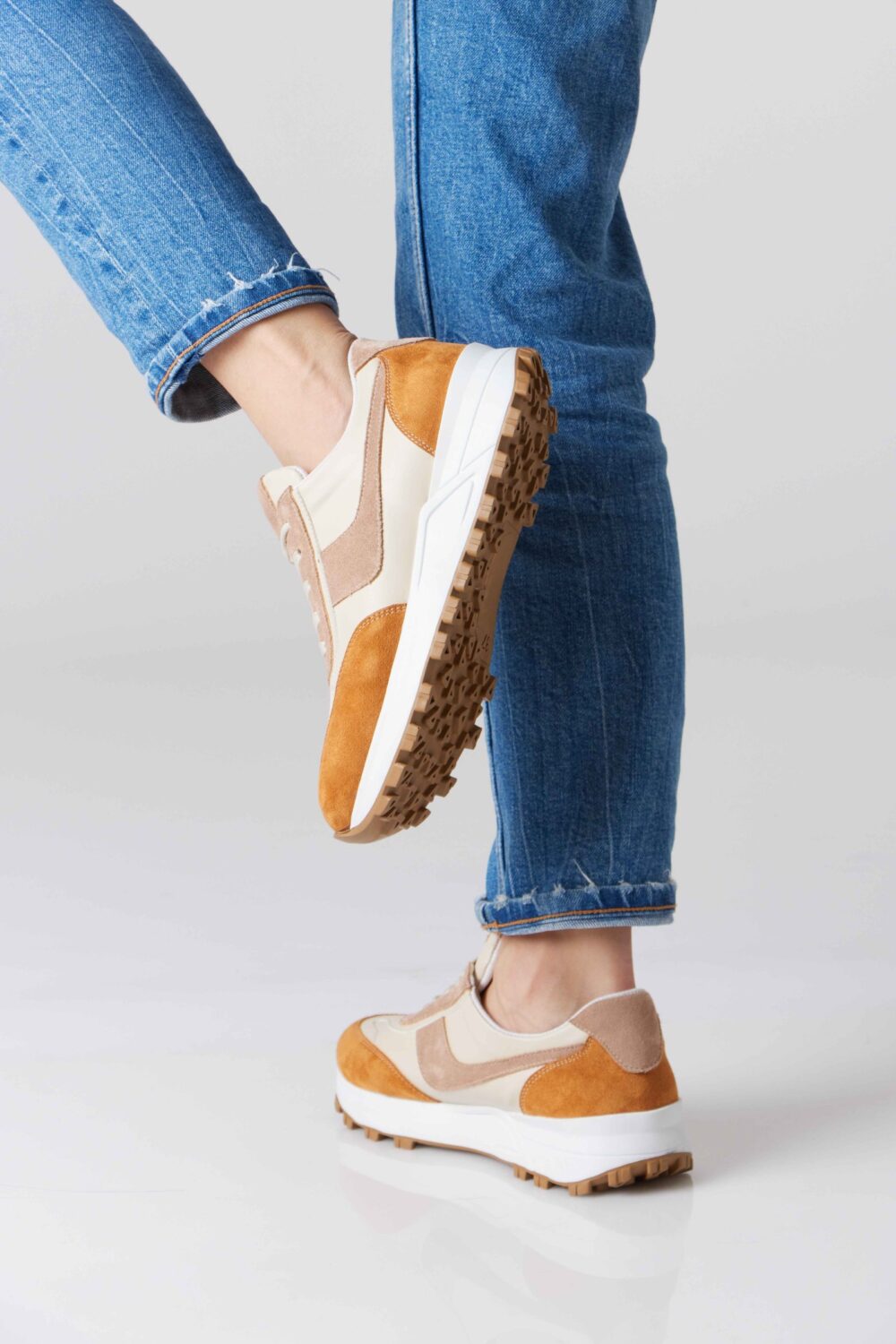 Chunky Suede Trainer - Image 8