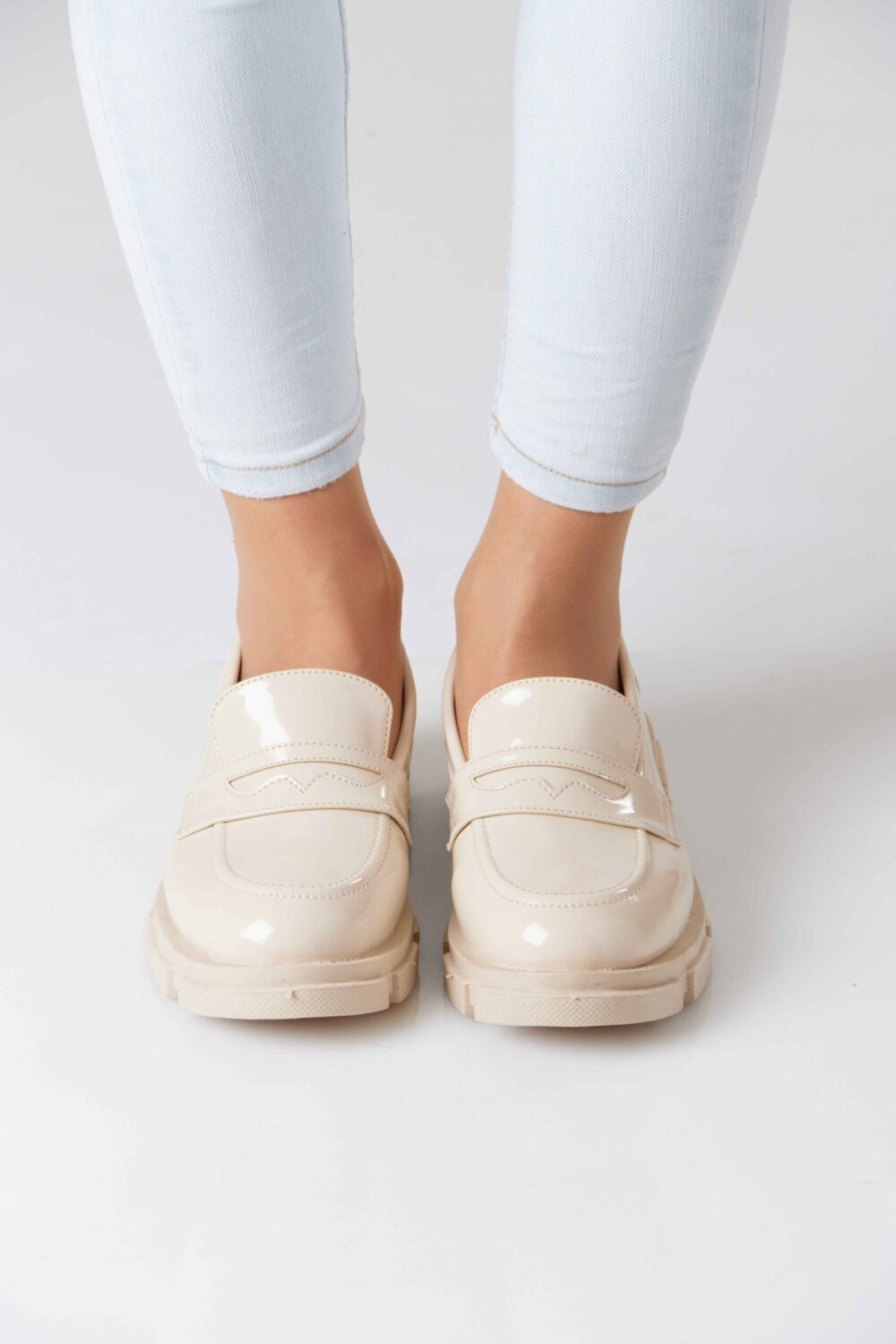 Chunky Glossy Loafer