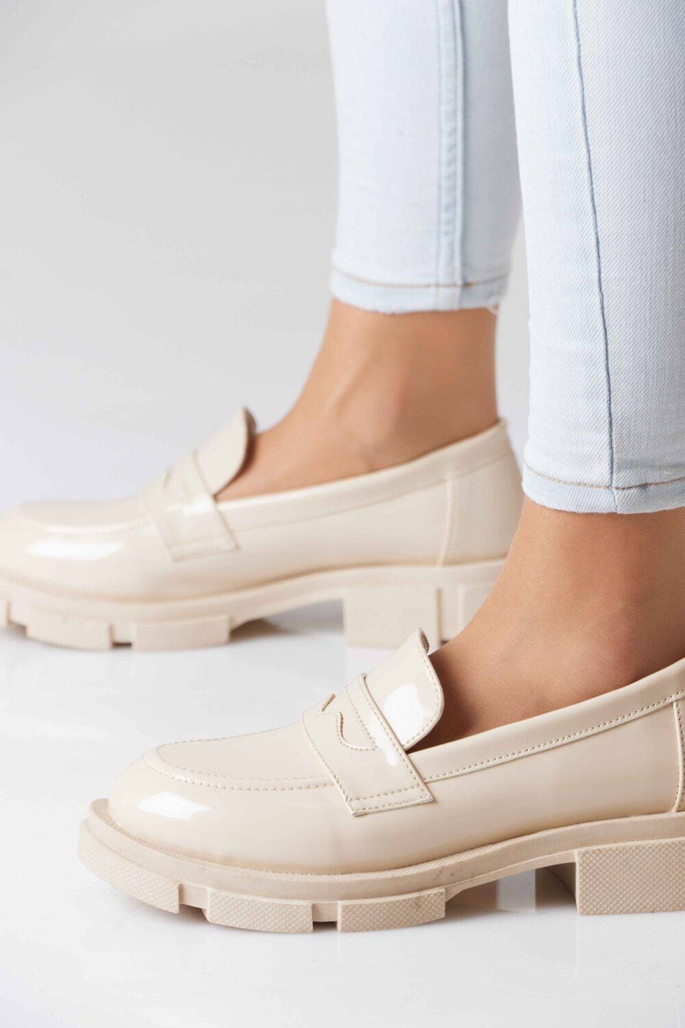 Chunky Glossy Loafer - Image 3