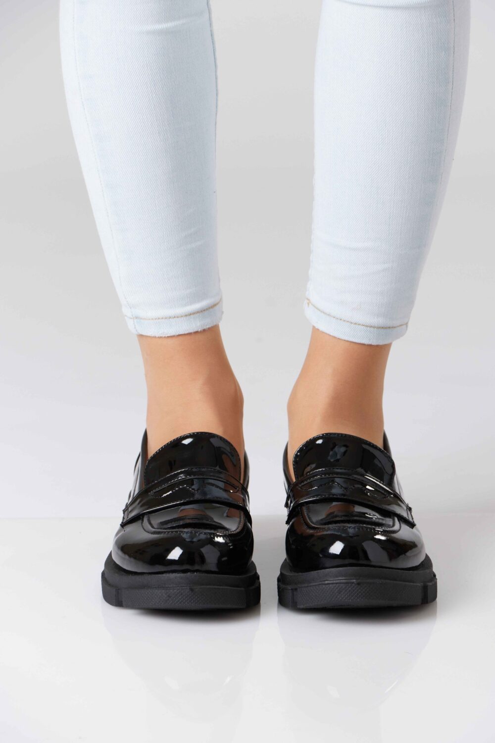 Chunky Glossy Loafer - Image 4