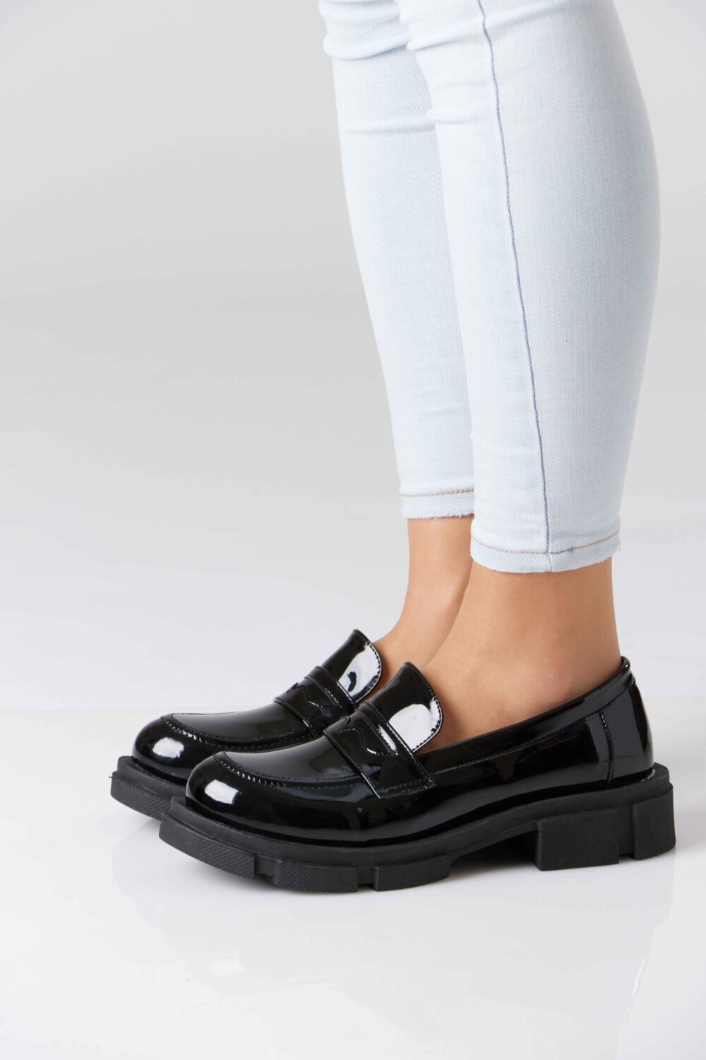 Chunky Glossy Loafer - Image 5