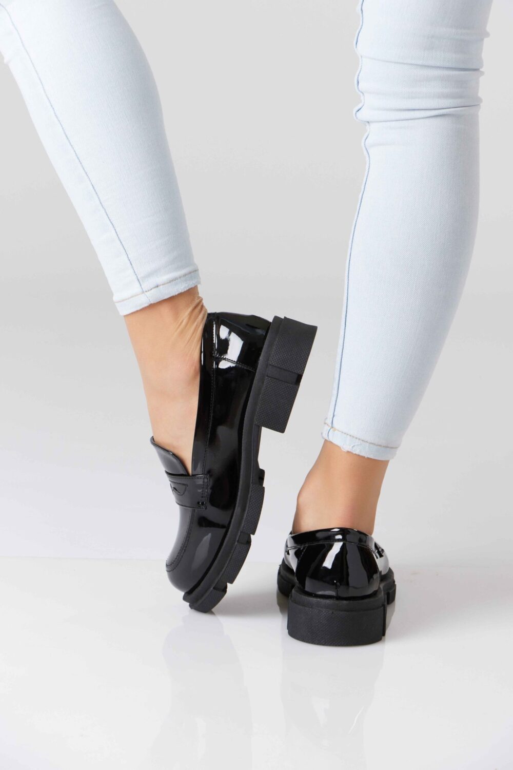 Chunky Glossy Loafer - Image 6