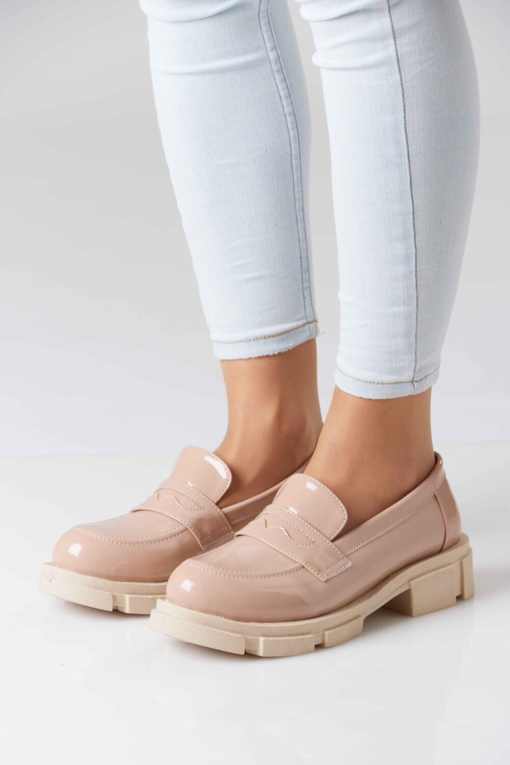 Chunky Glossy Loafer - Image 8