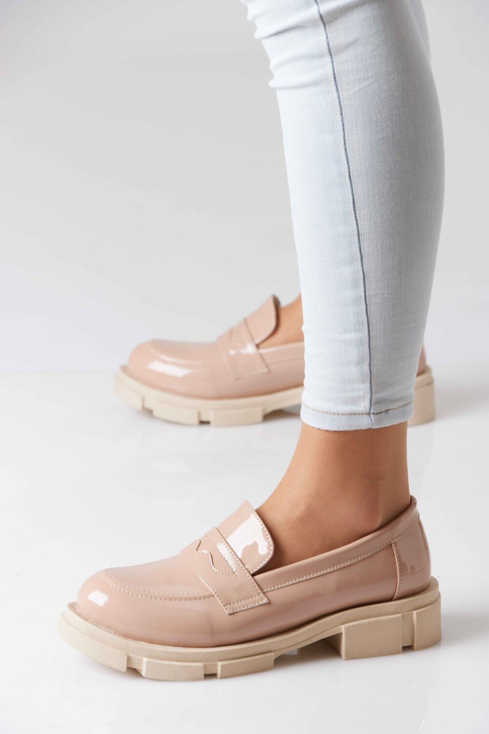 Chunky Glossy Loafer - Image 9