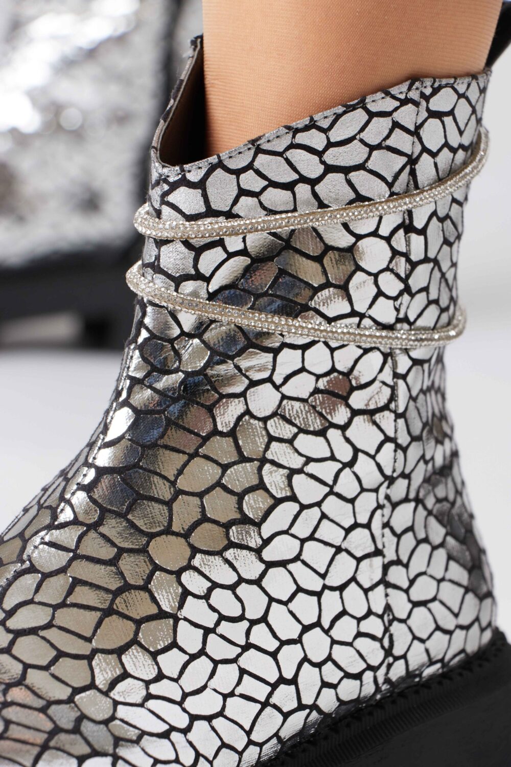 Sparkle Silver Boots - Image 6