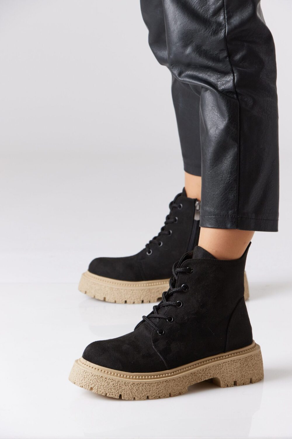 Zipped suede Boots - Image 3