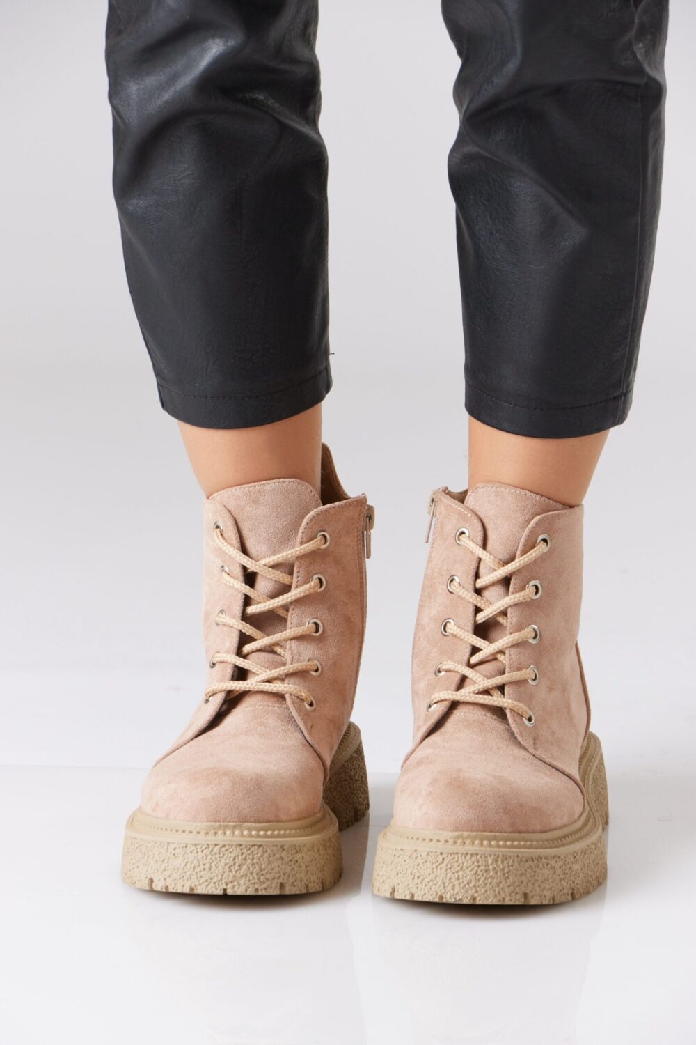 Zipped suede Boots - Image 6