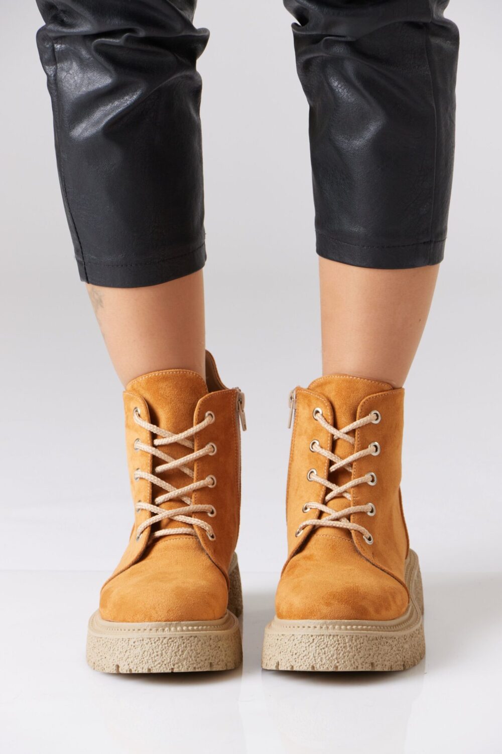 Zipped suede Boots - Image 10