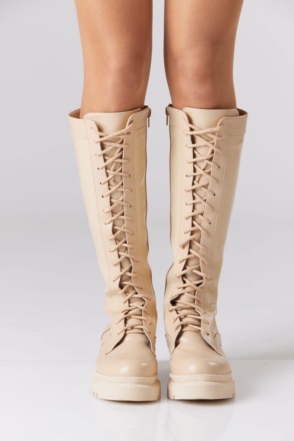 Knee High Leather Boots