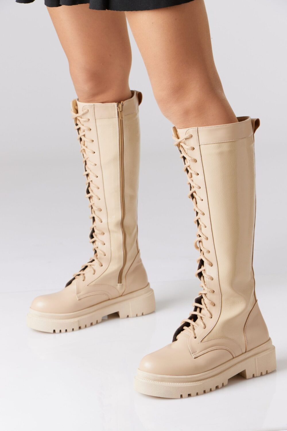 Knee High Leather Boots - Image 5
